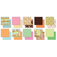 Craft Consortium Happy Harvest 6x6 Inch Paper Pad (CCPPAD039B)
